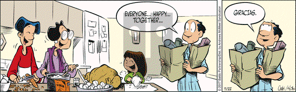 Baldo on Wednesday November 22, 2017 Comic Strip