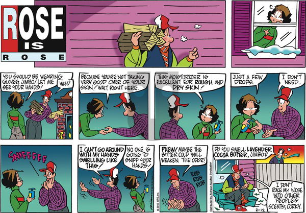 Rose is Rose on Sunday February 12, 2017 Comic Strip