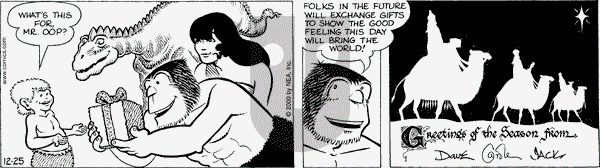 Alley Oop on Saturday February 24, 2001 Comic Strip