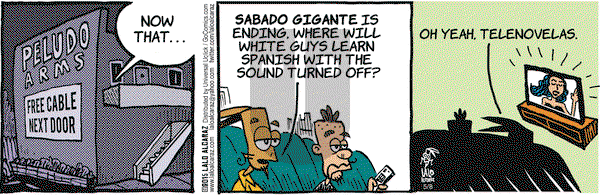 La Cucaracha on Friday May 8, 2015 Comic Strip