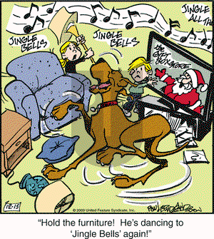 Marmaduke on Tuesday December 22, 2009 Comic Strip