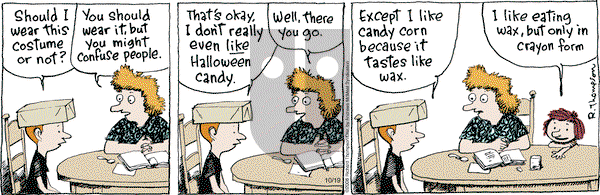 Cul de Sac on Friday October 19, 2018 Comic Strip