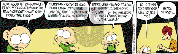 The Buckets on Saturday April 11, 2009 Comic Strip