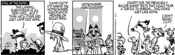 Over the Hedge on Friday August 26, 2005 Comic Strip