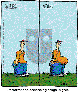 In the Bleachers on Tuesday May 10, 2011 Comic Strip