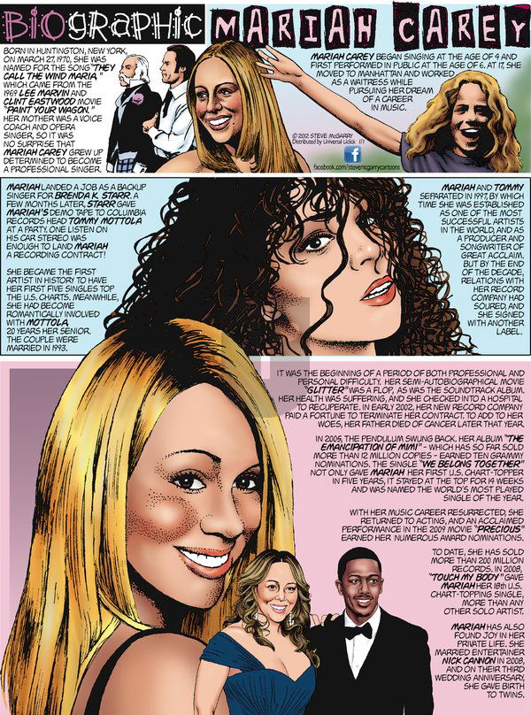 Biographic on Sunday January 1, 2012 Comic Strip