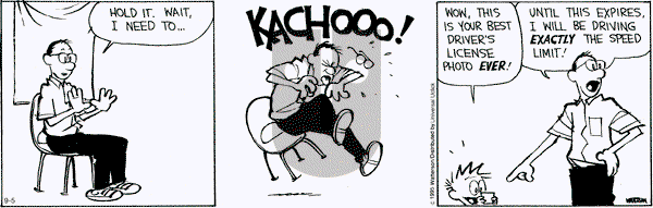 Calvin and Hobbes on Saturday September 5, 2015 Comic Strip
