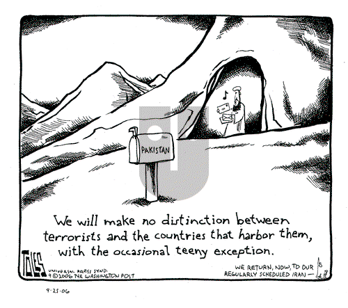 Tom Toles on Monday September 25, 2006 Comic Strip