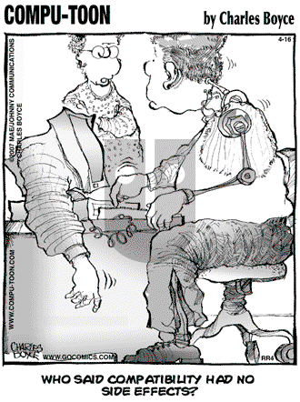 Compu-toon on Monday April 16, 2007 Comic Strip