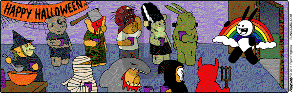 Buni - Monday October 31, 2011 Comic Strip