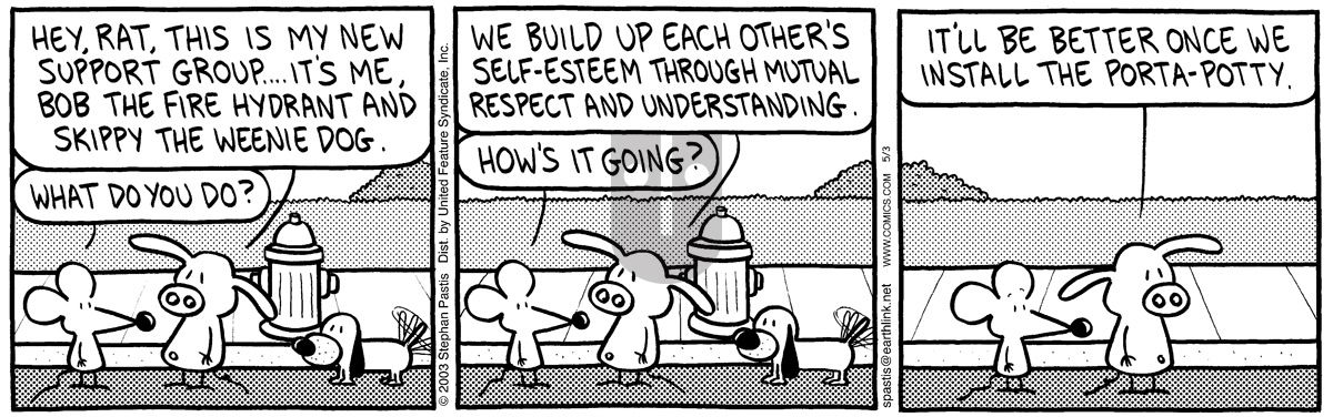 Pearls Before Swine - Saturday May 3, 2003 Comic Strip