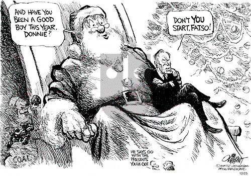 Pat Oliphant on Thursday December 23, 2004 Comic Strip