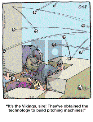 In the Bleachers - Tuesday December 11, 2007 Comic Strip