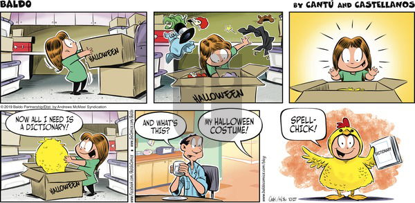 Baldo on Sunday October 27, 2019 Comic Strip