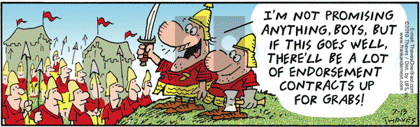 Frank and Ernest on Tuesday July 13, 2010 Comic Strip