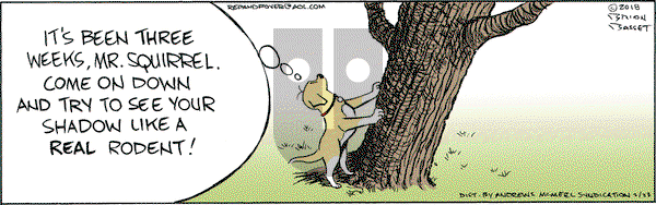 Red and Rover on Friday February 23, 2018 Comic Strip