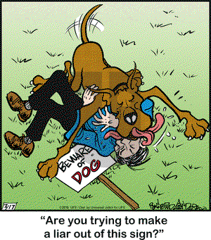 Marmaduke on Thursday March 17, 2016 Comic Strip