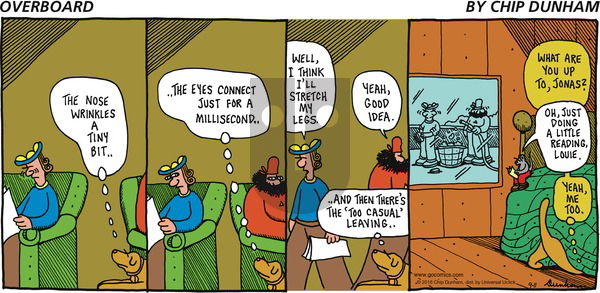 Overboard on Sunday September 11, 2016 Comic Strip