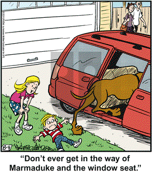 Marmaduke on Wednesday August 4, 2021 Comic Strip