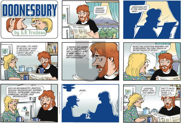 Doonesbury on Thursday October 2, 2003 Comic Strip