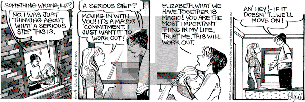 For Better or For Worse on Thursday June 14, 2001 Comic Strip