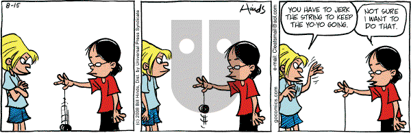 Cleats - Friday August 15, 2008 Comic Strip