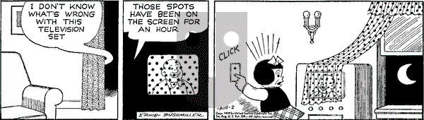Nancy Classics on Tuesday August 2, 2016 Comic Strip