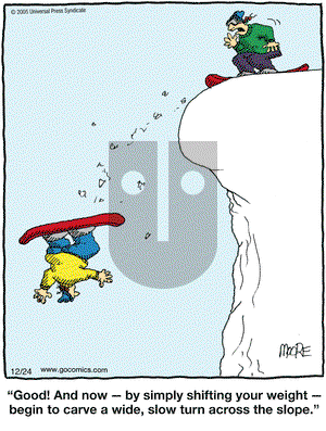 In the Bleachers on Monday December 24, 2007 Comic Strip