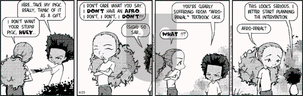 The Boondocks on Tuesday November 26, 2013 Comic Strip