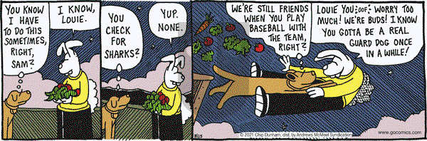 Overboard on Wednesday August 25, 2021 Comic Strip