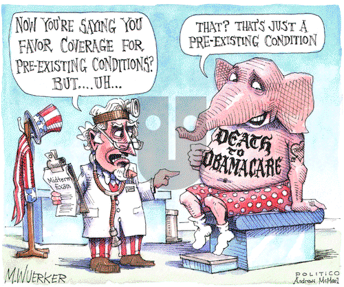 Matt Wuerker on Friday October 26, 2018 Comic Strip