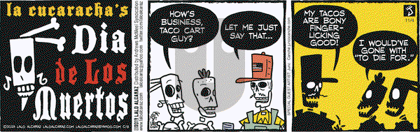 La Cucaracha - Monday November 4, 2019 Comic Strip