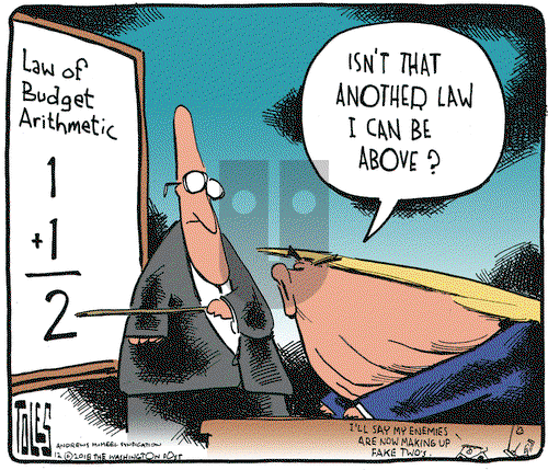 Tom Toles on Tuesday December 4, 2018 Comic Strip