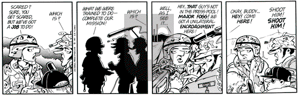Doonesbury on Saturday March 2, 1991 Comic Strip