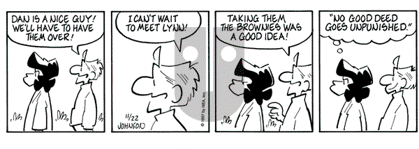 Arlo and Janis on Monday November 24, 1997 Comic Strip