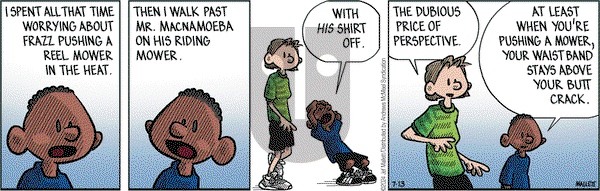 Frazz - Saturday July 13, 2024 Comic Strip