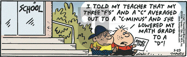 Frank and Ernest on Friday May 23, 2008 Comic Strip
