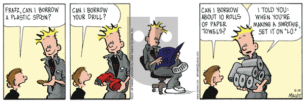 Frazz on Saturday May 19, 2007 Comic Strip