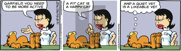 Garfield on Tuesday August 31, 2010 Comic Strip