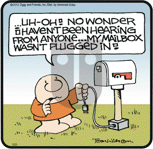 Ziggy on Friday March 23, 2012 Comic Strip