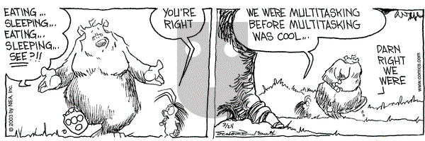 The Grizzwells on Monday March 24, 2003 Comic Strip