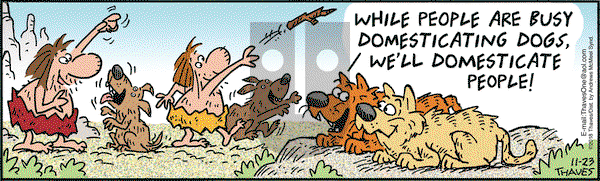 Frank and Ernest on Friday November 23, 2018 Comic Strip