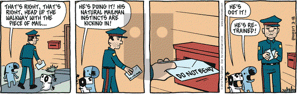 Pooch Cafe on Tuesday March 18, 2014 Comic Strip
