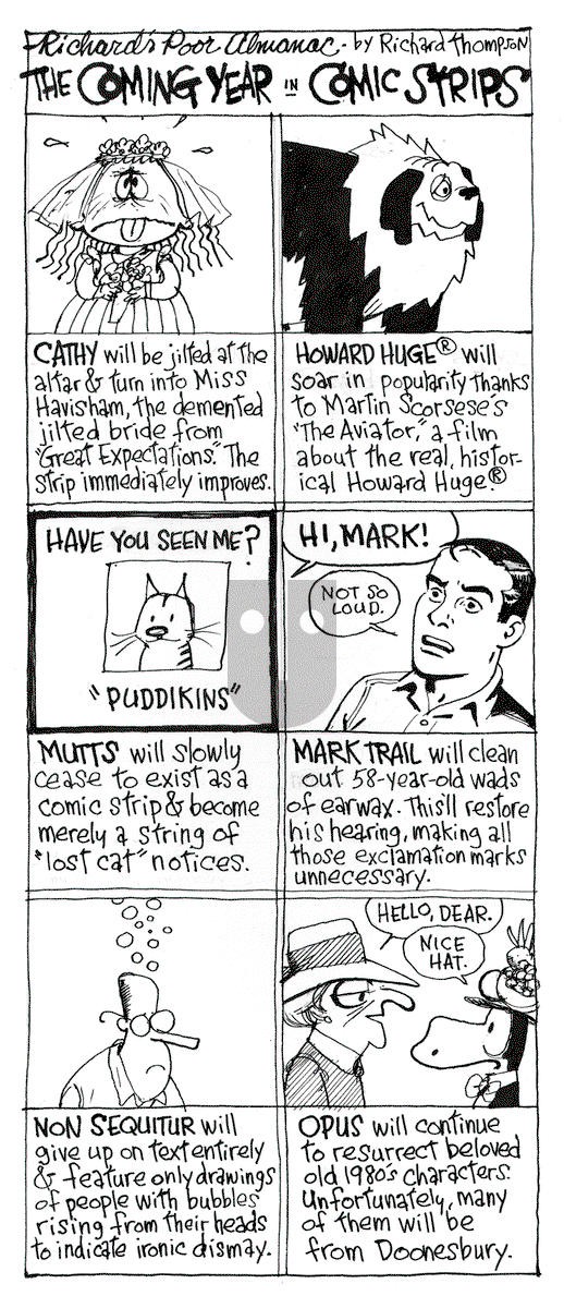 Richard's Poor Almanac on Friday March 7, 2025 Comic Strip