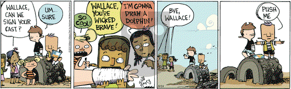 Wallace the Brave on Saturday August 24, 2019 Comic Strip