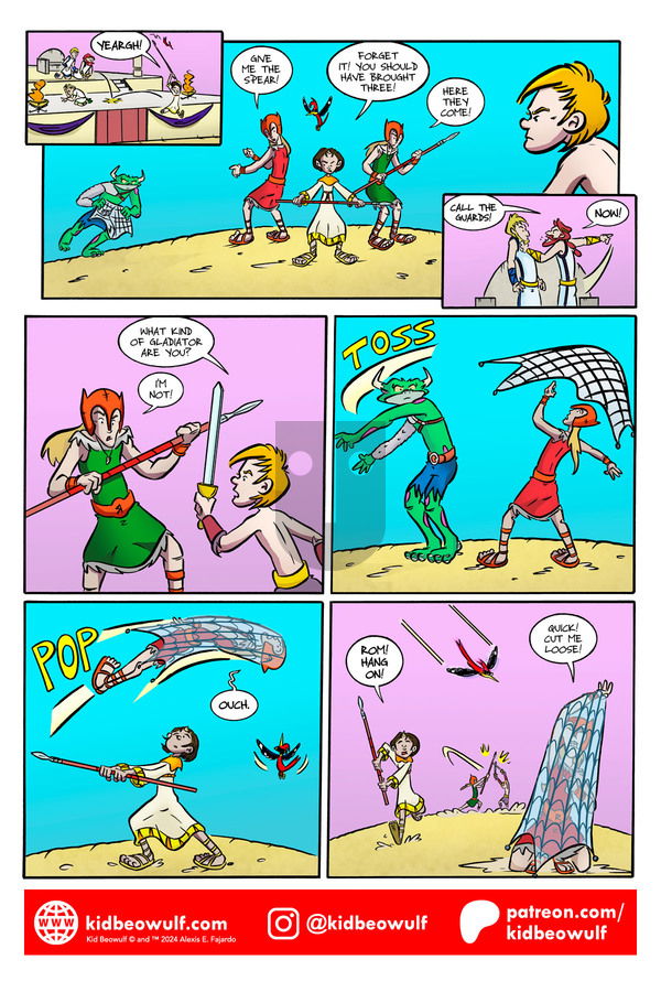 Kid Beowulf on Thursday October 31, 2024 Comic Strip