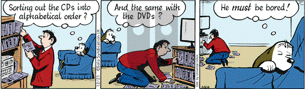 Fred Basset on Monday December 21, 2015 Comic Strip
