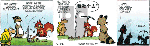 Over the Hedge on Monday March 22, 2021 Comic Strip