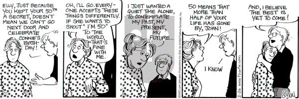 For Better or For Worse on Tuesday February 26, 2002 Comic Strip