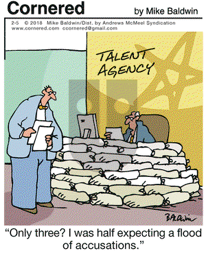 Cornered on Monday February 5, 2018 Comic Strip